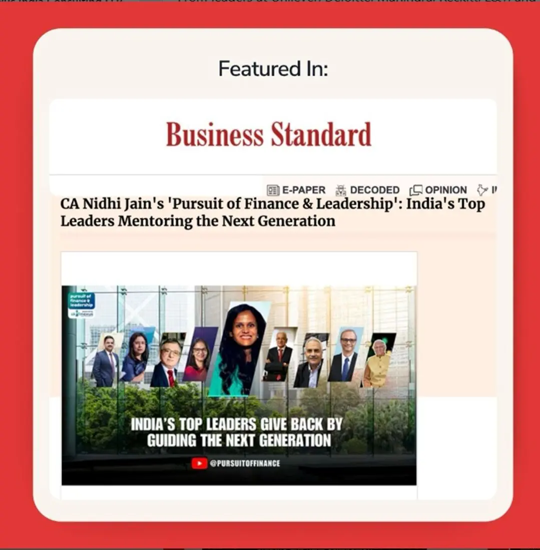 Business Standard Media Story PFL